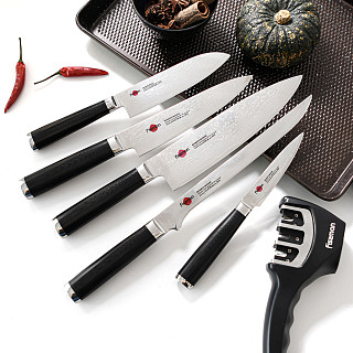 Gastronomijas nazis KENSEI MUSASHI 20 cm (Damascus tēr.)