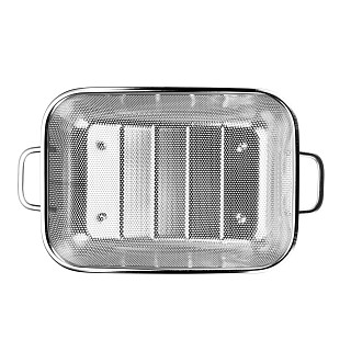 Stainless steel colander 36 x 21.5 cm
