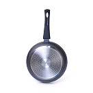 Frying pan BLACK COSMIC 24x4.9 cm with detachable handle with induction bottom (aluminium with non-stick coating)