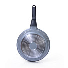 Frying pan LA GRANITE 26x5.6 cm with detachable handle and THERMIC point with induction bottom (aluminium with non-stick coating)