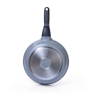 Frying pan LA GRANITE 26x5.6 cm with detachable handle and THERMIC point with induction bottom (aluminium with non-stick coating)