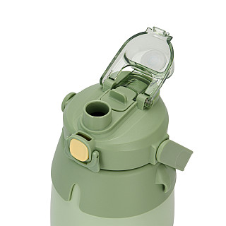 Double wall vacuum flask 800 ml green (stainless steel), art. 9863