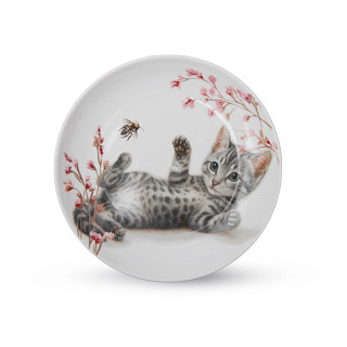 Šķīvis DOGS 14,5 cm (jaunais kaula porcelāns)