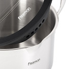 Кастрюля из нержавеющей стали индукционная 2,5 л / 18 см Fabia