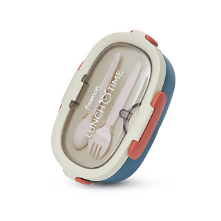 3-compartment lunch box 850 ml / 21.5 × 14.5 × 7 cm (plastic)