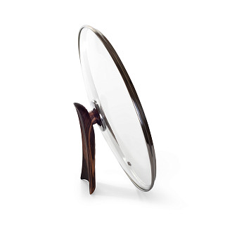 WOK panna CAPELLA 30x8,5cm/4300 ml ar stikla vākul (alumīnijs) WOK panna CAPELLA 30x8,5cm/4300 ml ar stikla vākul (alumīnijs)