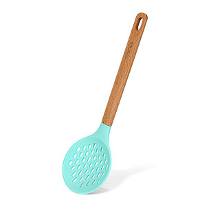 Silicone skimmer 33.5 cm with wooden handle Essential