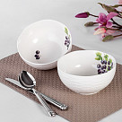 Set of 2 bowls CURRANT 16 cm (new bone china)