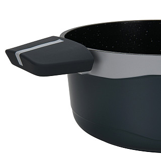 Katls Luxuria 20x10cm / 2,5l ar stikla vāku (alumīnijs)