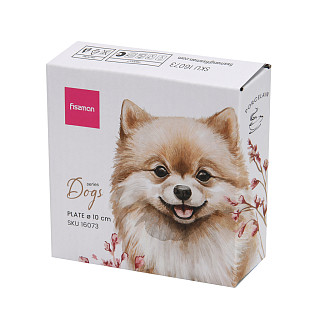 Porcelāna apakštase 10 cm Dogs