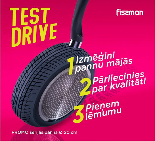 Fissman PROMO pannas 30 dienu Test Drive
