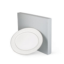 Блюдо сервировочное фарфоровое 30 см Nice