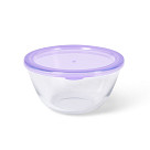 Bowl with PP lid 17x9 см / 1.05 LTR (borosilicate glass)