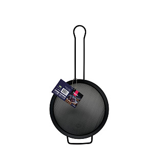 Siets ar rokturi 18 cm (melns)