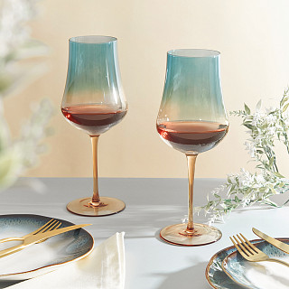 Red wine glass set 600 ml x 2 pcs.