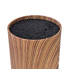 Nažu statīvs 11x22cm apaļš, koka krāsā (plastmasa)