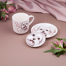 Porcelain plate 14.5 cm Dog