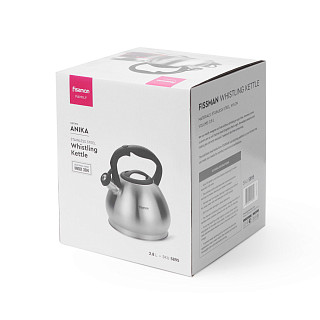 ANIKA Whistling kettle 3.4 LTR (stainless steel)