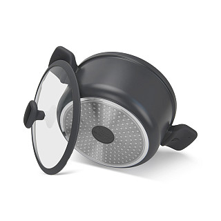 Кастрюля индукционная 24 см / 4,7 л Titanium pro