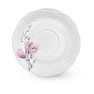 Tase ar apakštasi MAGNOLIA 280 ml (porcelāns)