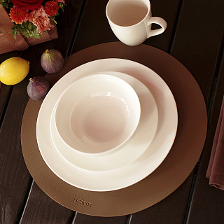 Round placemat 36 cm (PU)