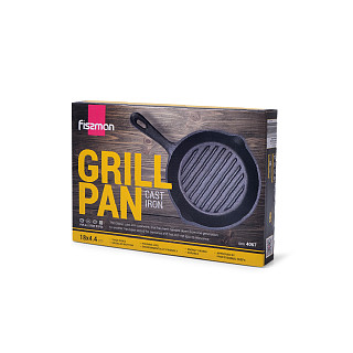 Grill pan 18x4.4 cm (cast iron)