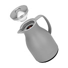 Thermal jug 1 l with glass flask, gray