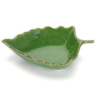Блюдо глубокое GREEN 31,5x23x7,5 см (керамика)