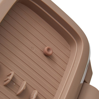 2-compartment lunch box 850 ml / 19.7 × 14 × 8.2 cm (plastic)