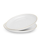 Deserta šķīvju komplekts Floree 20 cm / 2 gab. (porcelāns)