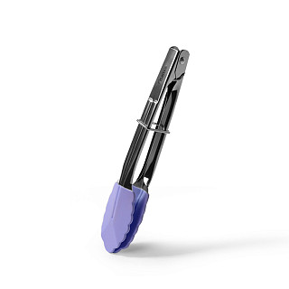 Tongs 17 cm (stainless steel, silicone) (24 pcs per PVC tube)