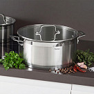 Pot FOBUS 28x13 cm / 8 L with glass lid