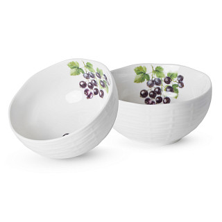 Set of 2 bowls CURRANT 16 cm (new bone china)