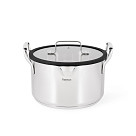 Katls FABIA 22x12,5 cm / 4,5 l ar stikla vāku