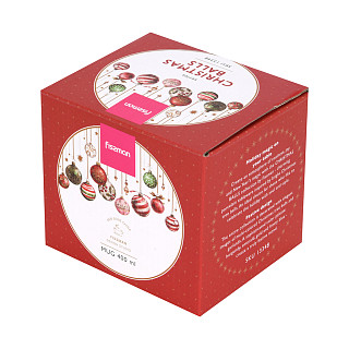 Krūze CHRISTMAS BALLS 450 ml (jaunais kaula porcelāns)