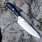 Нож HATTORI Поварской 15см hammered (420J2 сталь)