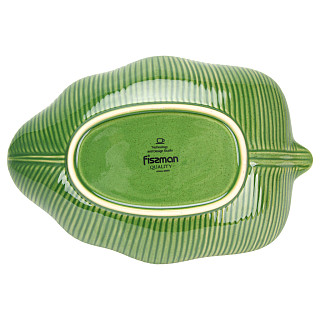 Plate GREEN 32.5x22.5x5 cm (ceramic)