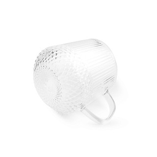 Tea mugs 2 pcs / 410 ml (heat-resistant glass)