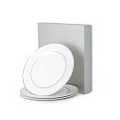 Set of porcelain plates 19 cm / 4 pcs Nice