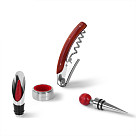 Wine accessories set 4 pcs. (stainless steel+ zinc alloy)