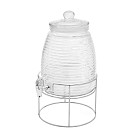 Beverage dispenser 5 LTR with stand (glass)