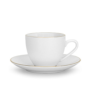 Komplekts krūze ar apakštasīti Floree 120 ml/ 2 gab.  (porcelāns) Komplekts krūze ar apakštasīti Floree 120 ml/ 2 gab.  (porcelāns)