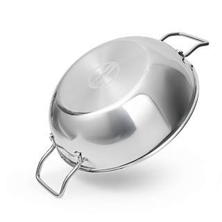 Wok panna 28x8 cm / 3,5 l ar stikla vāku