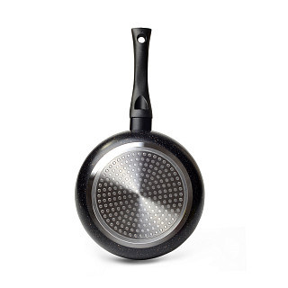 Deep frying pan PROMO 24x6 cm with induction bottom (aluminium with non-stick coating)