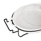 Marmīts 31 x 25,5 x 6,5 cm / 2,1 l HORECA (porcelāns)