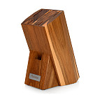 Knife stand for 5 knives made of acacia wood