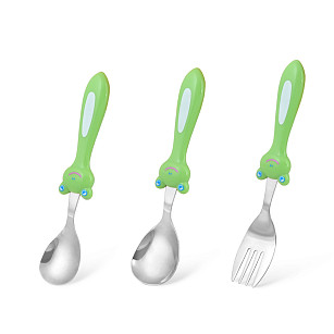Cutlery set FROG 3 pcs (stainless steel)