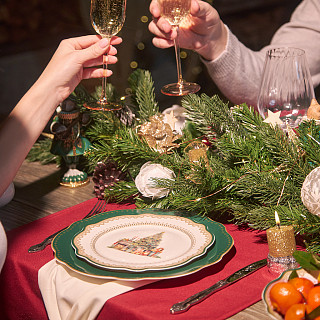 Šķīvis CHRISTMAS EVE 20 cm (porcelāns)