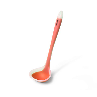 Soup ladle AQUARELLE 28 cm (silicone) (16 pcs per PVC tube)