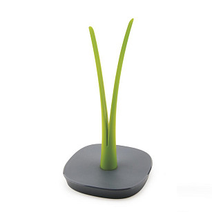 Подставка для бумажного полотенца с держателем в форме листьев 32 см (пластик)